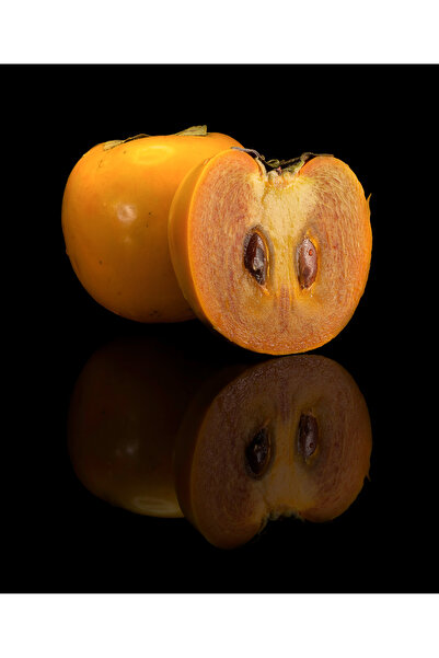 DOKUZLAR Kakaolu Cennet Elması - Çikolatalı Trabzon Hurması 1000 Gram Paket