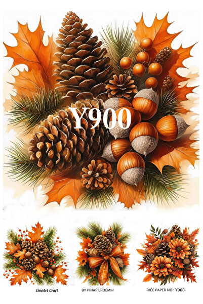 LİNEART Pirinç Dekopaj Kağıdı No:Y900- 29x42cm