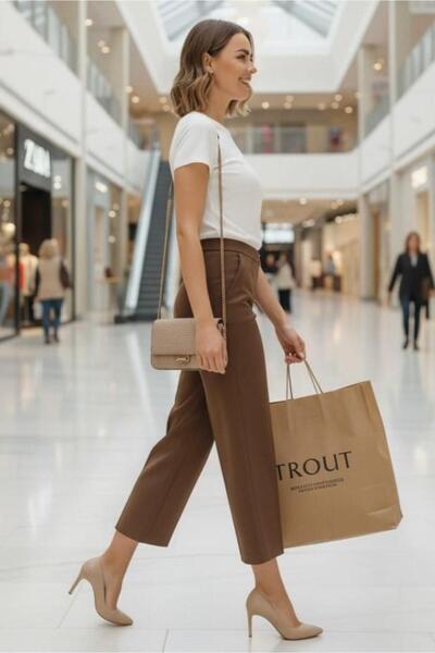 sentez giyim Synthesis Queen Short Wide Leg Pants