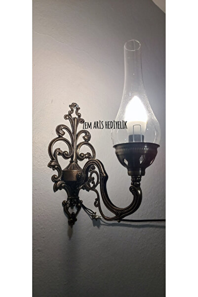 ZEM ARİS HEDİYELİK Handmade Gas Lamp Sconce