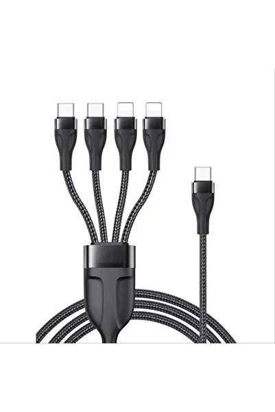 TheMohrim كابل بيانات CA 110 4 في 1 من النوع C (2 من النوع C و2 من Lightning)