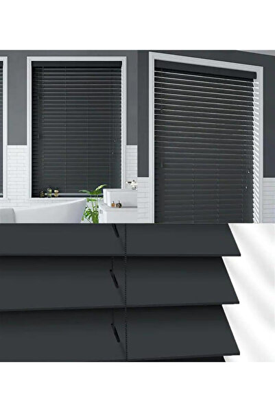 YS PERDE TASARIM Wooden Blinds %100 Doğal Ahşap Jaluzi Perde 50mm,Alüminyum K...