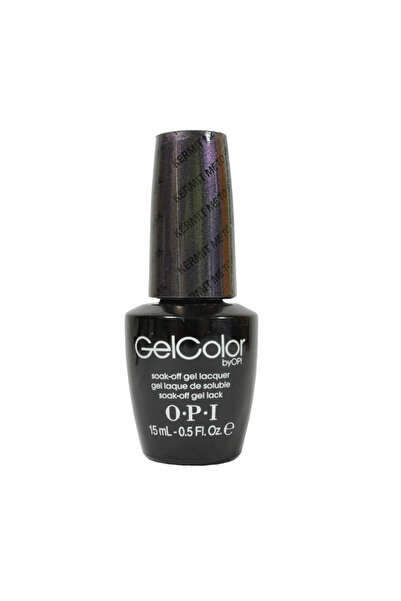 OPI Gel Color Semi-Permanent Nail Polish Kermit Me To Speak 15 ml