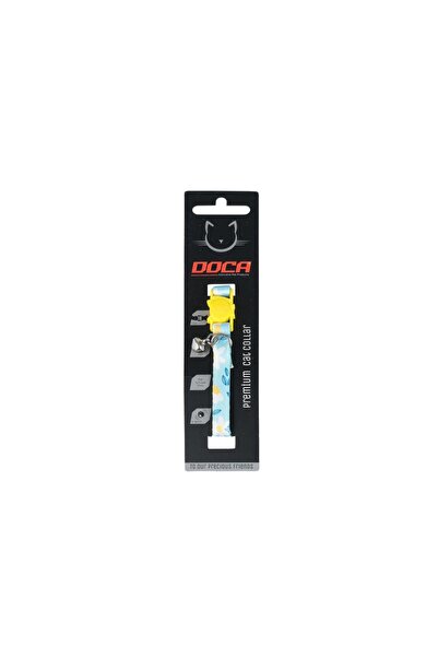 DOCA Cat Collar Safety Click (Safety Lock) 17-24cm Adjustable, Opens When Forced to Open
