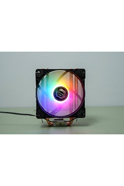 GORGONX مبرد وحدة المعالجة المركزية EURYALE 6P RGB - 6 أنابيب نحاسية - مروحة 120 مم - معجون حراري متضمن