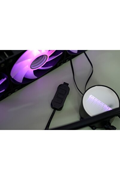 GORGONX Medusa 360 Argb Black Liquid Cooling - Triple Fan - Premium Pump - Quiet