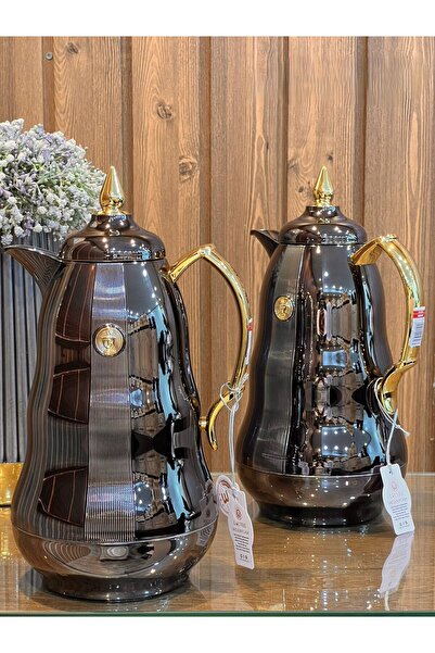 lovure 1/1 liter tea and coffee thermos set with an elegant and modern design