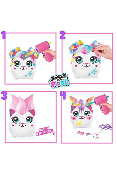 TOYFEST Airbrush Plush Hair Hobby Set - 1 Pc