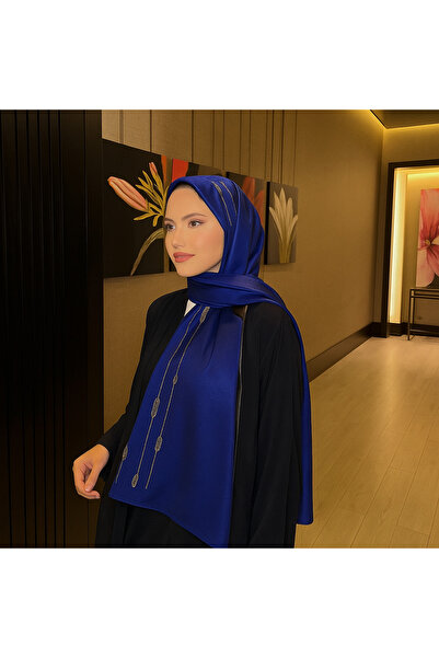 VIEN POLO Jan Jan Model Abiye Şal – Şık ve Zarif Düğmeli Abiye Şal