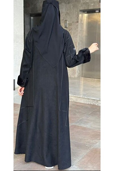 EFA Black winter abaya from