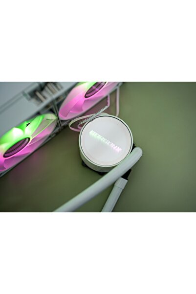 GORGONX Medusa 360 Argb White Liquid Cooling - Triple Fan - Premium Pump - Quiet
