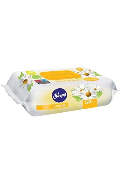 Sleepy Set 2x Wet Napkins, Chamomile, 240 pcs, waterproof lid