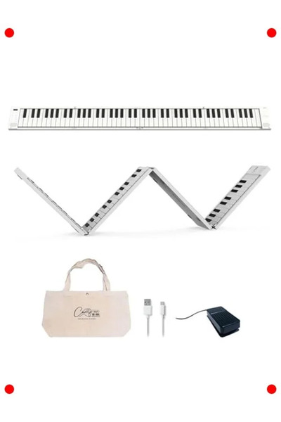 NETWORK ART Foldable 88 Keys Portable Digital Piano