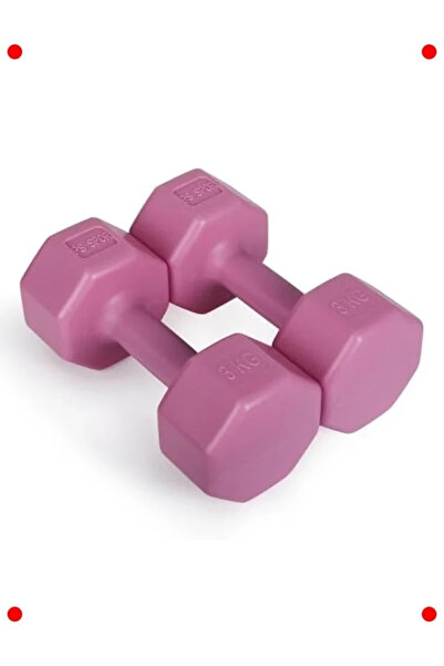 Genel Markalar Pembe 3 Kg Dambıl Seti (2 Adet)