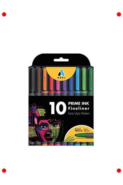markentegra Fine Tip Colored Pencil Set 10 Pieces