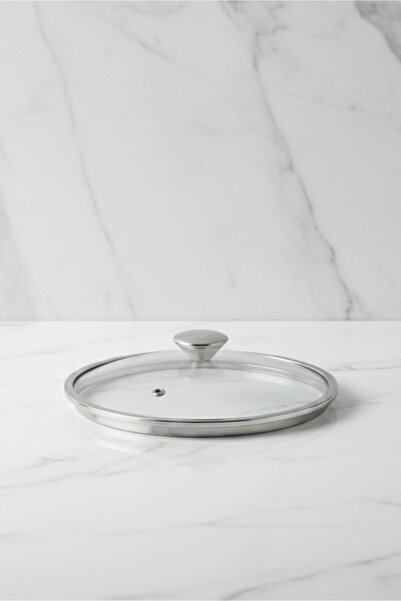 NMS Çelik 14 CM Z Tipi Cam Tencere Kapağı