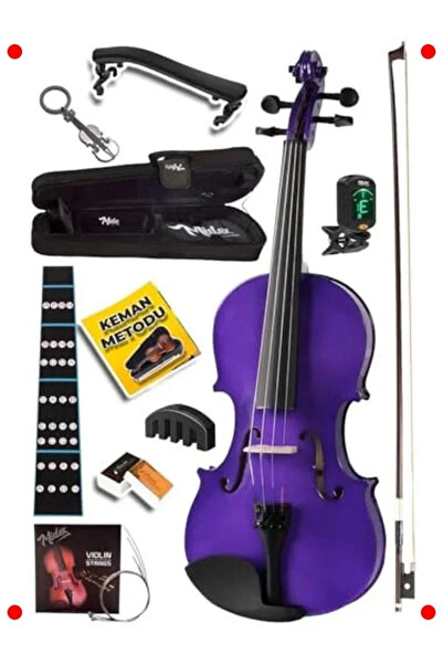 Genel Markalar Mor Tam Boy Keman Başlangıç Seti (4/4)