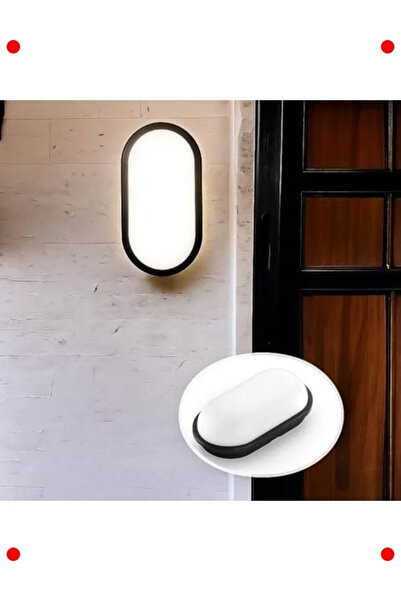 NETWORK ART Oval Led Outdoor Lighting Fixture, 15W, Ip65