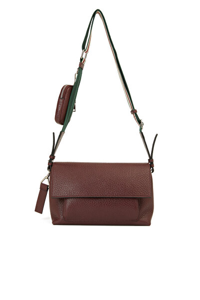 Network Bordo Bozuk Paralık Detaylı Kadın Çanta