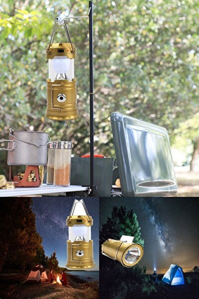 Yu Su Tools Güneş Enerjisi Ile Şarj Olabilen 16 Saate Kadar Aydınlatabilir As...