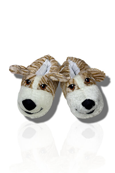 Muensu Παντόφλες με φιγούρες ζώων, μπότες για το σπίτι, παντόφλες από βελούδο...