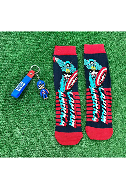 CNS Concept CAPTAIN AMERICA ÇORAP & ANAHTARLIK TAKIM