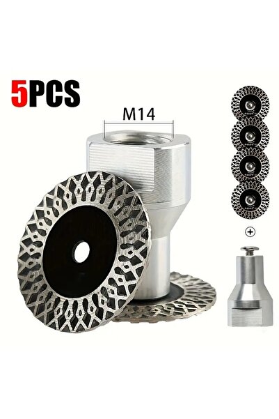 BGA 5 Adet Elmas Testere diskleri 40mm avuç içi taşlama uyumlu Mermer, Beton,...