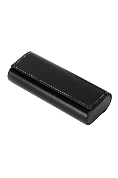 Blythornix Men Eyeglass Case Hard PU Leather, Lightweight Portable Women Eyeg...