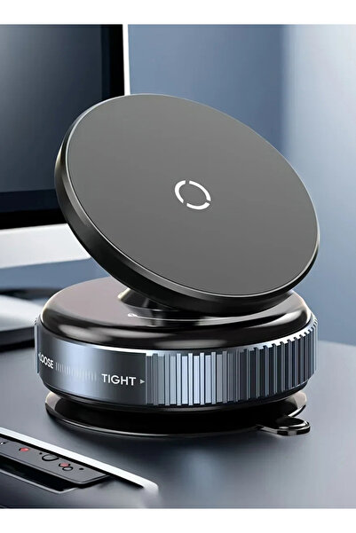 Generic Magnetic Car Mount Mobile Phone Holder Vacuum Adsorption 360° Rotation Super Strong Suction