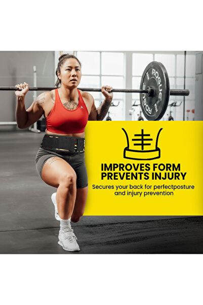 MGL SPORTS Weight Lifting Neoprene Belt –( LARGE ) Adjustable Back Support | Camo Multi-Color