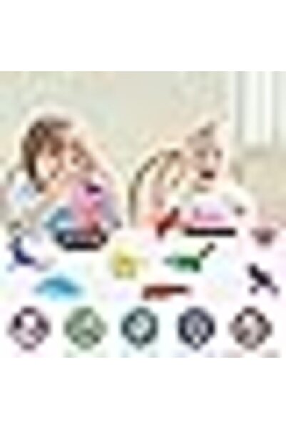 COOYA Dinosaur Toys,Wooden Stacking Dinosaur Toys for Kids, Toddler Balancing Block Sets