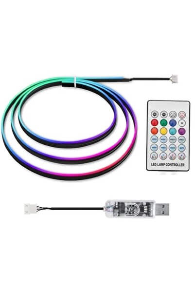 lumixauto Set de 2 benzi acrilice Symphony 110cm și 35cm - iluminare ambienta...