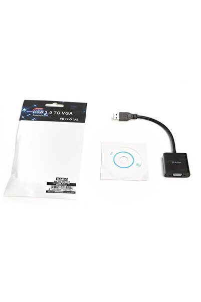 UNIVERSA Drk-825 Dark Uga34 Vga USB 3.0 Vga Adapter