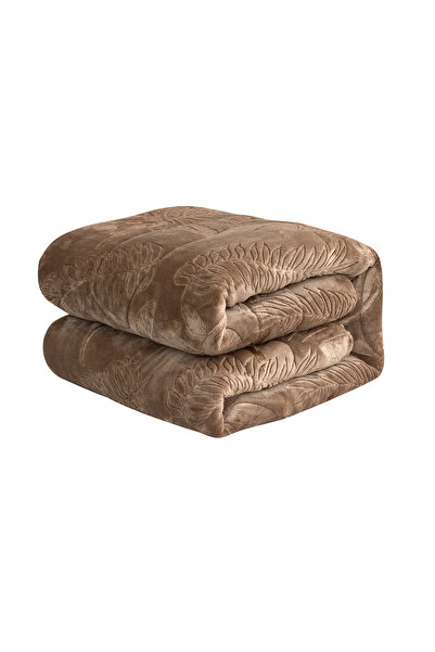 sadir Roma Velvet Winter Double Bedspread Set - 6 Pieces
