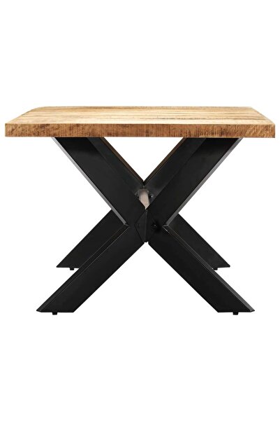 vidaxl Dining Table 200x100x75 cm Solid Mango Wood
