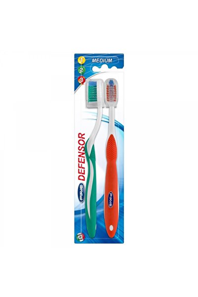 Piave Defensor Medium ToothBrush Set 2pcs