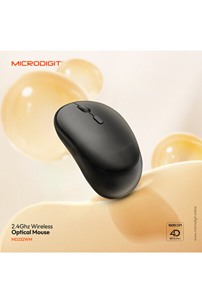 Microdigit Wireless PC, Laptop Mouse MD232 WM