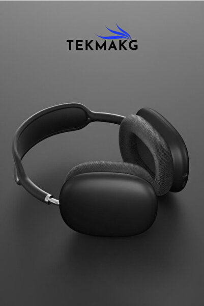 TEKMAKG Kablosuz Kulak Üstü Bluetooth Kulaklık Mikrofonlu iOS Android Uyumlu Yüksek Ses Kalitesi