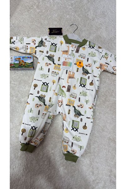 berylink حقيبة نوم للأطفال من نوع 2 Tog مملوءة بالألياف ومزينة بنقش الديناصورات