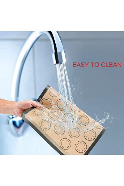 X SPRING طقم حصيرة خبز سيليكون فاخر من قطعتين - للفرن والميكروويف والبخار