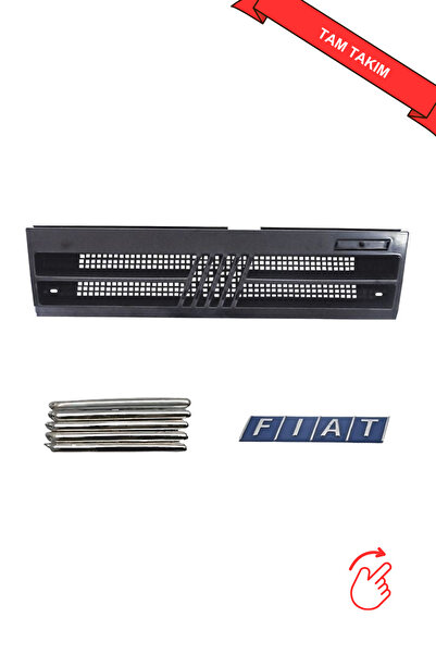 MEFAUTO Fiat Tempra Uyumlu Ön Panjur Izgarası Arma Yazı Takımı