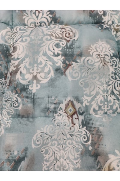 ShinyFlower Cotton Filling Comforter 5 Pieces Set ,Soft Microfiber Fabric, Single Size 220x160 cm