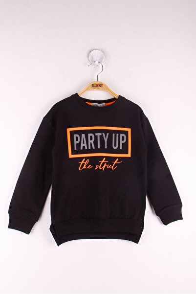 Toontoy سويت شيرت للأطفال بستايل ريلاكس بولو عنق مطبوع - 2 خيط