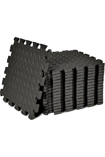 SKY LAND EVA Puzzle Mat EM-9360-B Interlocking Foam Gym Flooring 12x12in Pack of 16