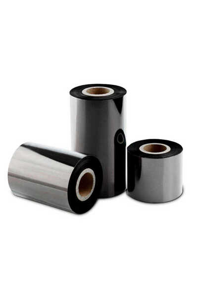 POYRAZ Wx-10Fbk Standard Wax Ribbon 110mm X 91m 1-2 Inch Outside Rb00015