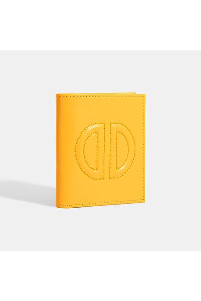 Desa Women's Orange Leather Wallet