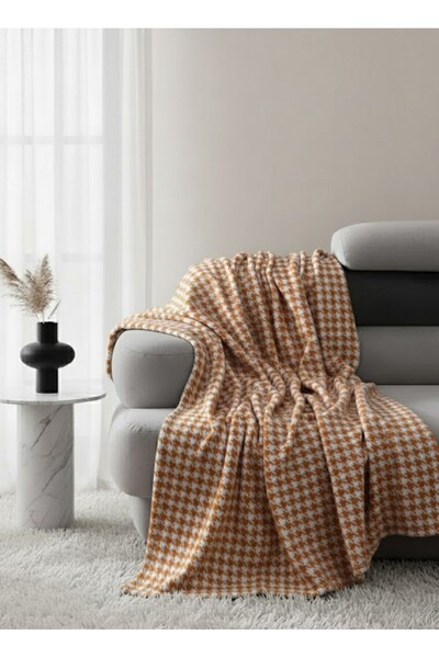 Mery Tekstil Desenli Yumusak TV Battaniyesi