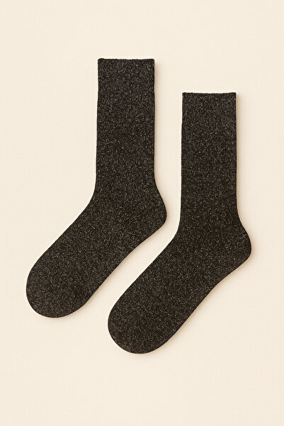 Katia&Bony Women's New Shine Socks Black