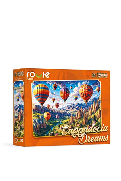 ROUTE Puzzle 1500 Parça – Cappadocia Dreams | Kapadokya Balon Manzaralı Puzzle