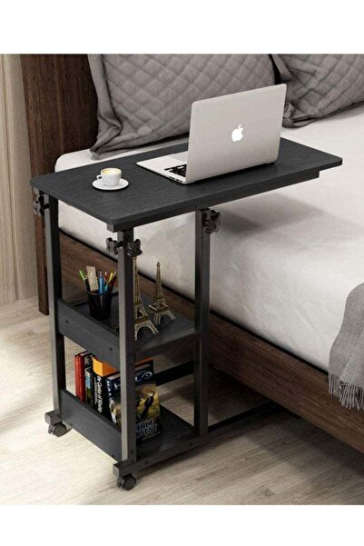 ZUIHAO طاولة بجانب السرير قابلة لتعديل الارتفاع وقابلة للطي للكمبيوتر المحمول...